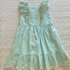 Gymboree Pale Turquoise Ruffle Dress